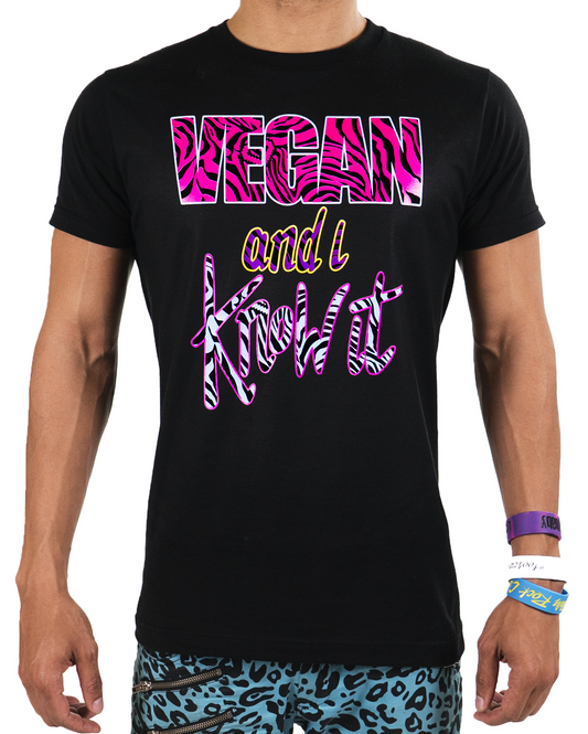 *New* Vegan and I Know It Tee
